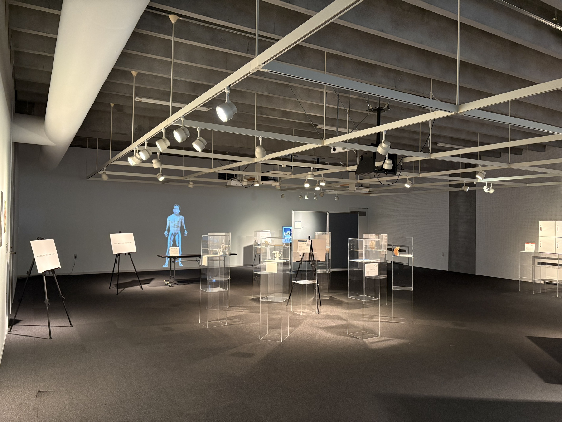 不気味の谷展示エリア